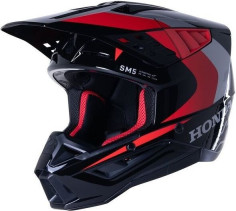 Casca Moto MX/Enduro Supertech S-M5 Honda ECE 22.06 Black/Red 24