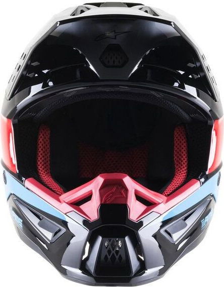 Casca Moto MX/Enduro Supertech S-M5 Bond Black/Red/Blue 24