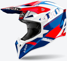 Casca Moto Mx/Enduro Wraaap Feel Blue Red 24