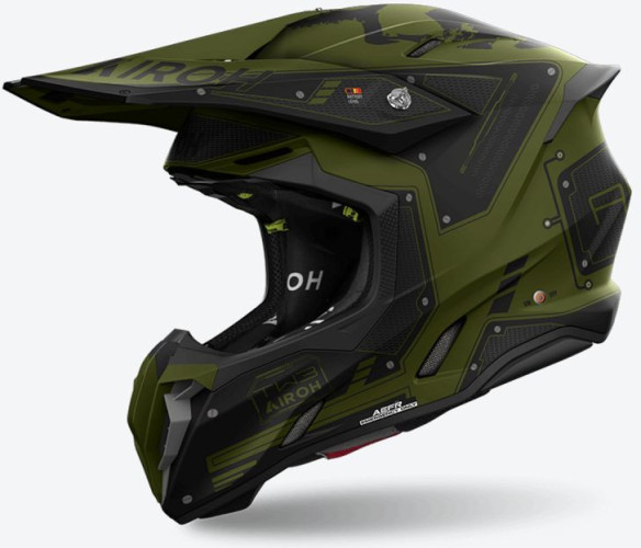 Casca Moto MX/Enduro Twist 3 Military 24