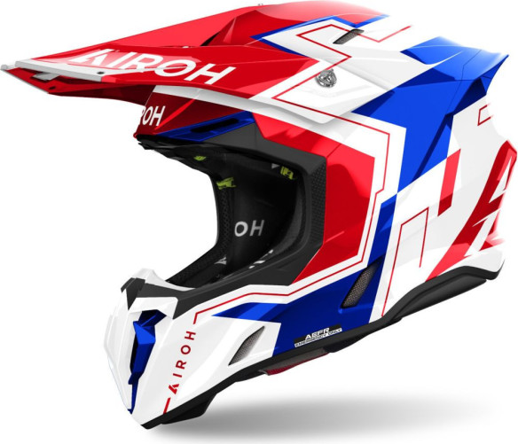 Casca Moto MX/Enduro Twist 3 Dizzy Blue/Red 24