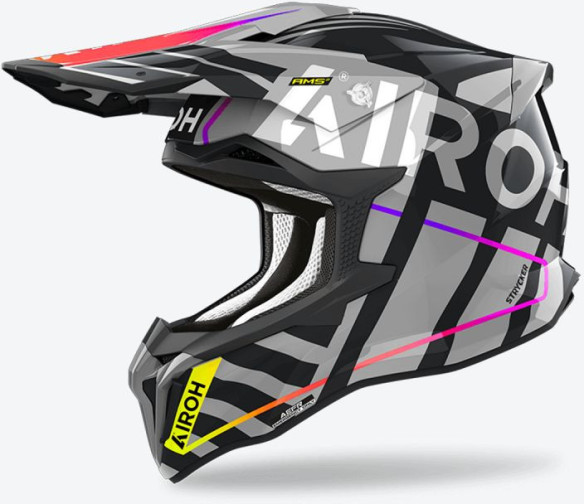 Casca Moto MX/Enduro Strycker Brave Grey 24