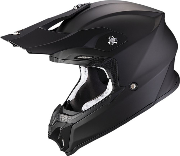 Casca Moto MX/Enduro VX-16 Evo Air Solid Black Matt 24