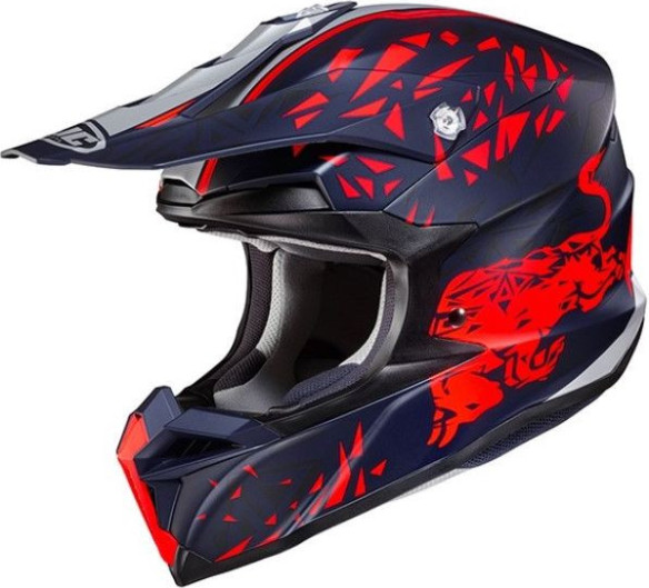 Casca Moto MX/Enduro i50 Spielberg Red Bull Blue/Red 24