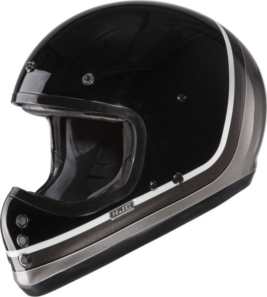Casca Moto MX/Enduro V60 Scoby Black/Grey/White 24