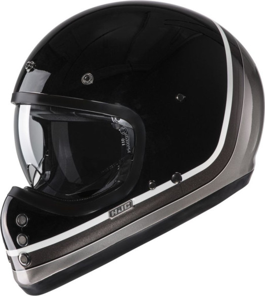 Casca Moto MX/Enduro V60 Scoby Black/Grey/White 24