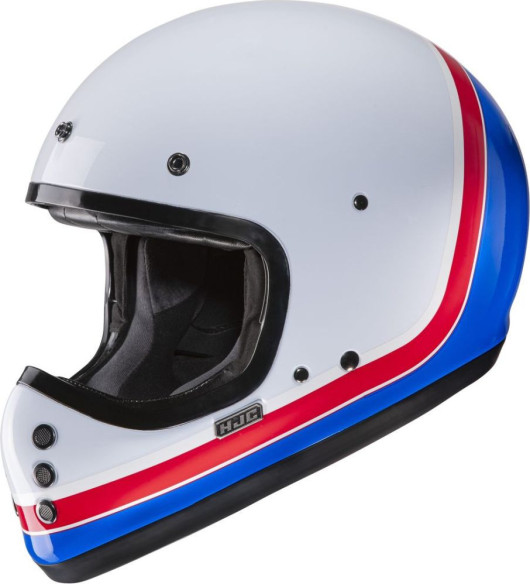 Casca Moto MX/Enduro V60 Scoby White/Blue/Red 24