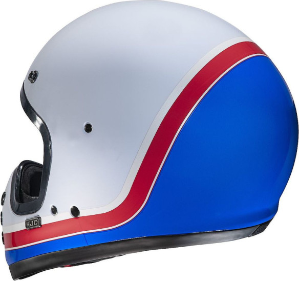 Casca Moto MX/Enduro V60 Scoby White/Blue/Red 24