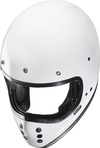 Casca Moto MX/Enduro V60 Solid White 24