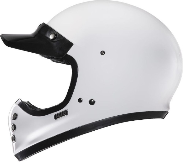Casca Moto MX/Enduro V60 Solid White 24