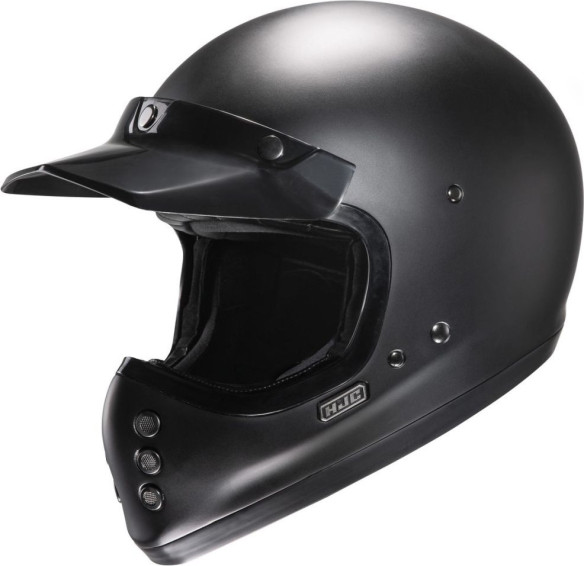 Casca Moto MX/Enduro V60 Solid Black Matt 24
