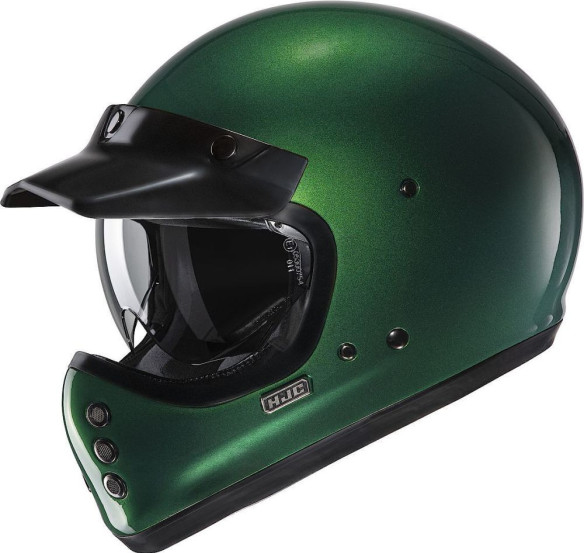 Casca Moto MX/Enduro V60 Solid Deep Green 24