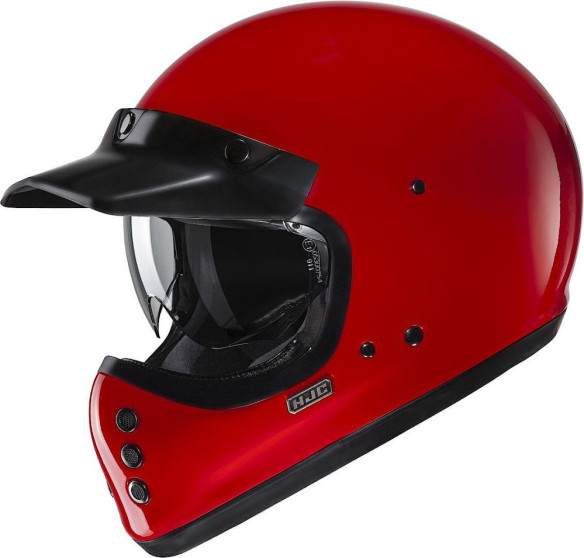 Casca Moto MX/Enduro V60 Solid Deep Red 24