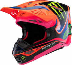 Casca Moto MX/Enduro S-M10 Deegan Orange/Pink/Purple 24
