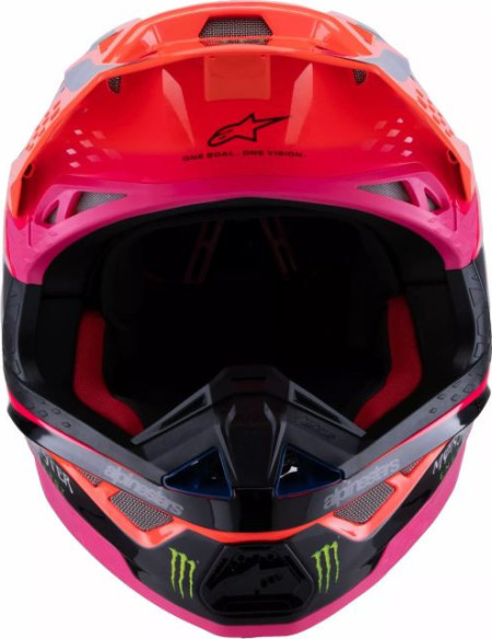 Casca Moto MX/Enduro S-M10 Deegan Orange/Pink/Purple 24