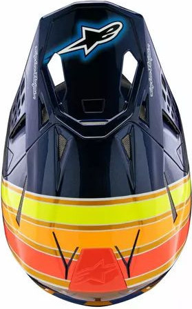 Casca Moto MX/Enduro S-M10 TLD25 Blue/Orange/Yellow 24