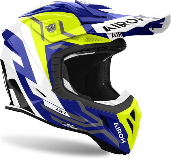 Casca Moto MX/Enduro Aviator Ace 2 Ground Yellow Gloss 25