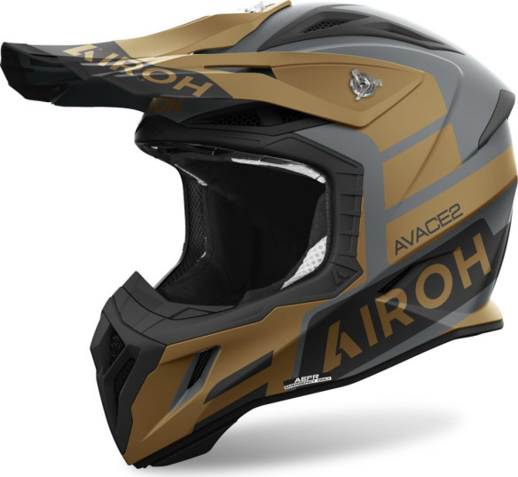 Casca Moto MX/Enduro Aviator Ace 2 Sake Gold Matt 25