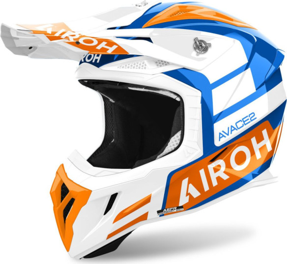 Casca Moto MX/Enduro Aviator Ace 2 Sake Orange 25