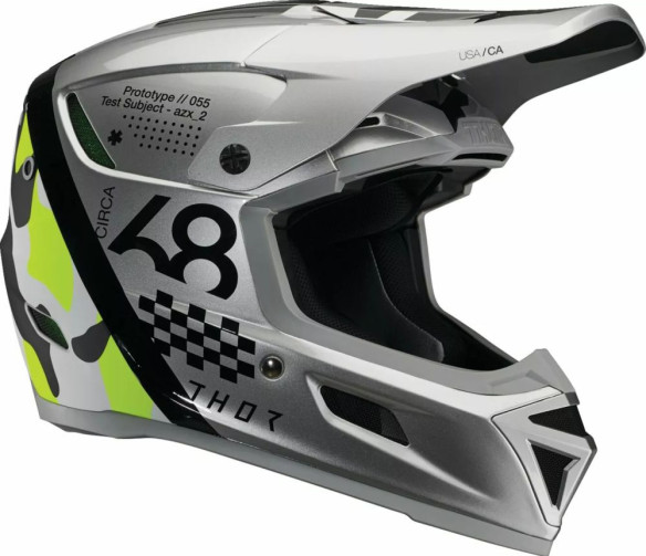 Casca Moto MX/Enduro Reflex Sport Riot MIPS Acid/Grey 2025