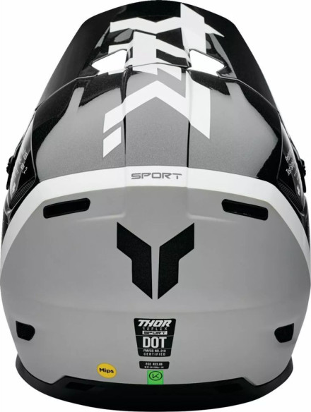 Casca Moto MX/Enduro Reflex Sport Riot MIPS Black/Grey/White 2025