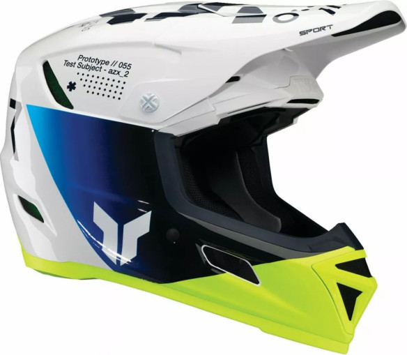 Casca Moto MX/Enduro Reflex Sport Strike MIPS Navy/Acid 2025