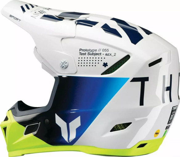 Casca Moto MX/Enduro Reflex Sport Strike MIPS Navy/Acid 2025