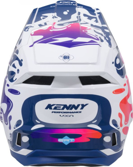 Casca Moto MX/Enduro Performance Fluid Red/White/Blue