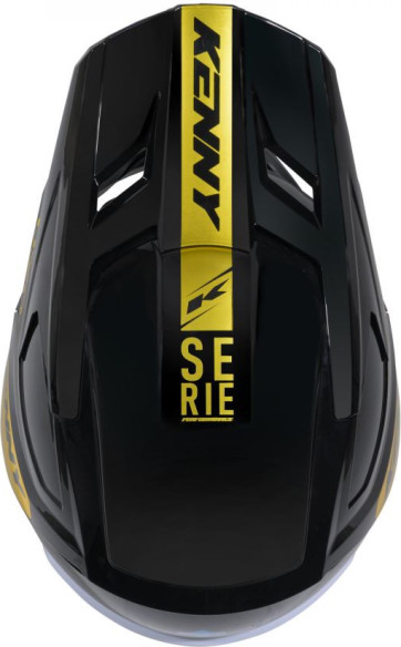Casca Moto MX/Enduro Performance Gold Black/White/Gold 25