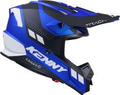 Casca Moto MX/Enduro Track Candy Blue Matt Black/Blue/White 25