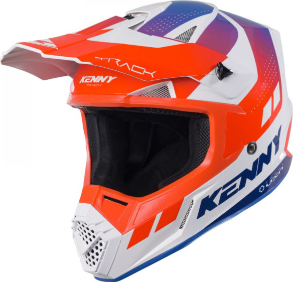 Casca Moto MX/Enduro Track Patriot White/Blue/Red 25