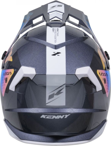 Casca Moto MX/Enduro Track Zoom Black/Grey/White/Chameleon 25