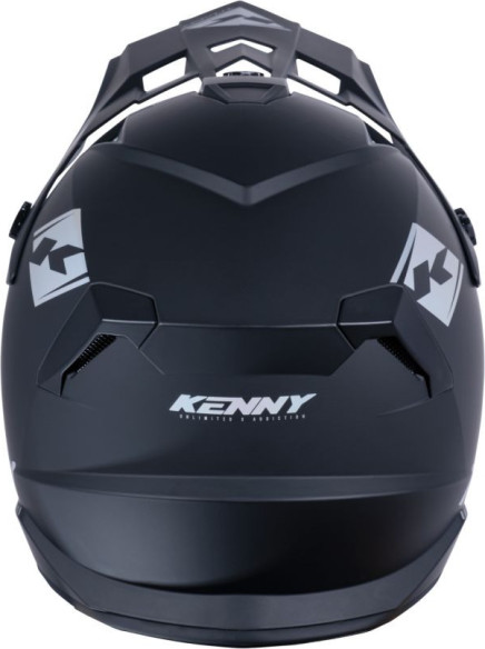 Casca Moto MX/Enduro Track Solid Matt Black/Holographic