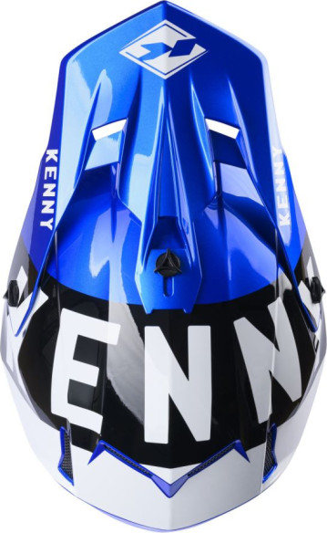 Casca Moto MX/Enduro Performance MIPS Candy Blue/Black/White
