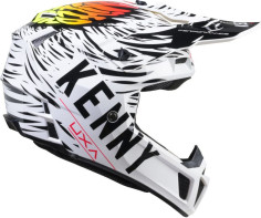 Casca Moto MX/Enduro Performance MIPS UXA White/Black/Orange