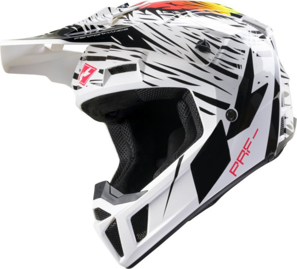Casca Moto MX/Enduro Performance MIPS UXA White/Black/Orange