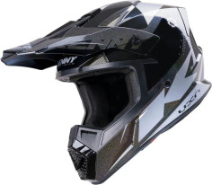 Casca Moto MX/Enduro Track Black Diamond Black/Grey
