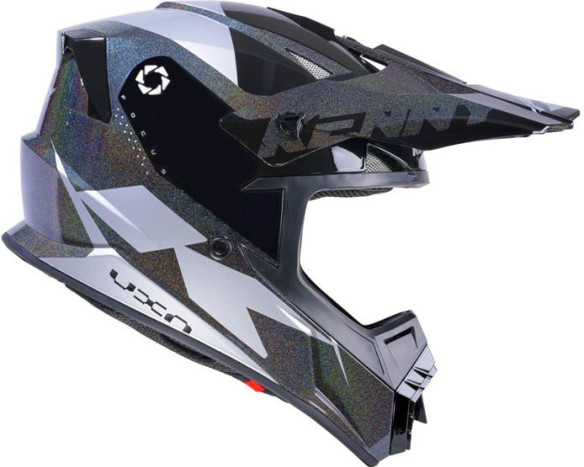 Casca Moto MX/Enduro Track Black Diamond Black/Grey