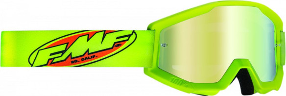 Ochelari Moto Core Yellow Lentila Oglinda Aurie F-50400-259-04