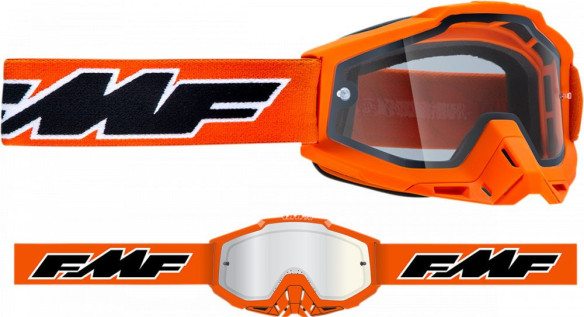 Ochelari Moto Enduro Rocket Orange Lentila Clara F-50202-501-05
