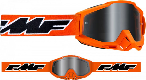 Ochelari Moto Rocket Orange Lentila Oglinda Argintie F-50200-252-05