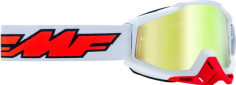 Ochelari Moto Rocket White Lentila Oglinda Aurie F-50200-253-00