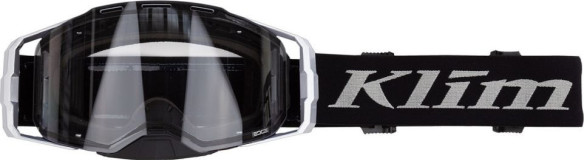 Ochelari Moto MX Edge Focus Metallic Silver Clear Lens
