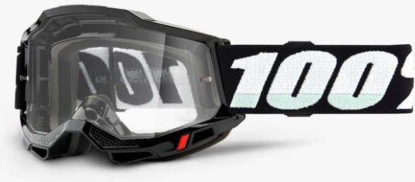 Ochelari Enduro Accuri 2 Enduro Mtb Clear Vented Dual Lens Black