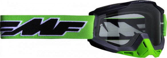 Ochelari Enduro PowerBomb Rocket Lime Clear F-50036-00007
