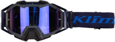 Ochelari Moto MX Viper Pro Slash Electric Blue Lemonade Smoke Blue Mirror Lens