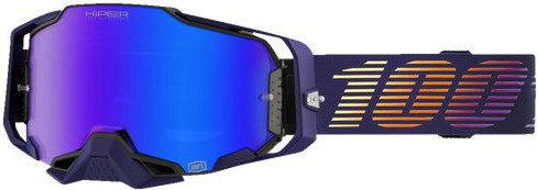 Ochelari Moto MX/Enduro Armega Agenda Mirror-Purple-Blue Lens 50003-00009
