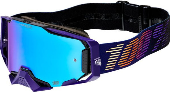Ochelari Moto MX/Enduro Armega Agenda Mirror-Purple-Blue Lens 50003-00009