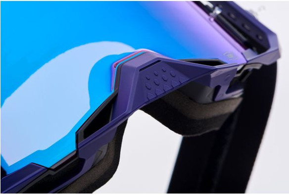 Ochelari Moto MX/Enduro Armega Agenda Mirror-Purple-Blue Lens 50003-00009