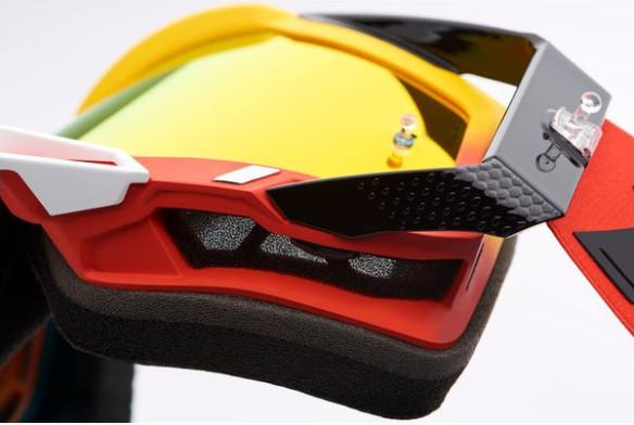 Ochelari Moto MX/Enduro Racecraft 2 Ogusto Red-Mirror Lens 50010-00024